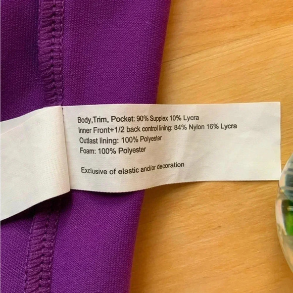 3/$25 AMOENA Magenta Scoop Neck Activewear Top Size S - Picture 15 of 16